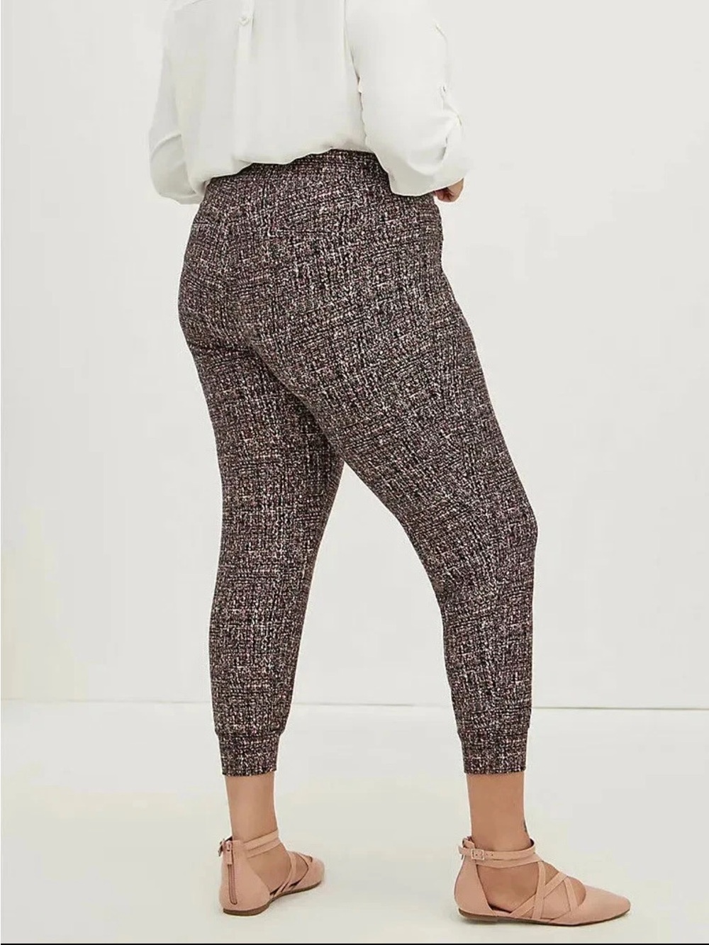 TORRID Fitted Jogger Lightweight Ponte Pants